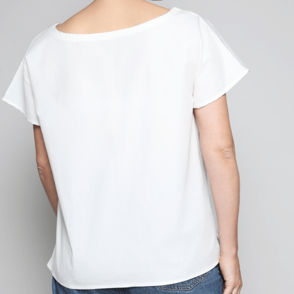 Soft, lightweight women's organic cotton top