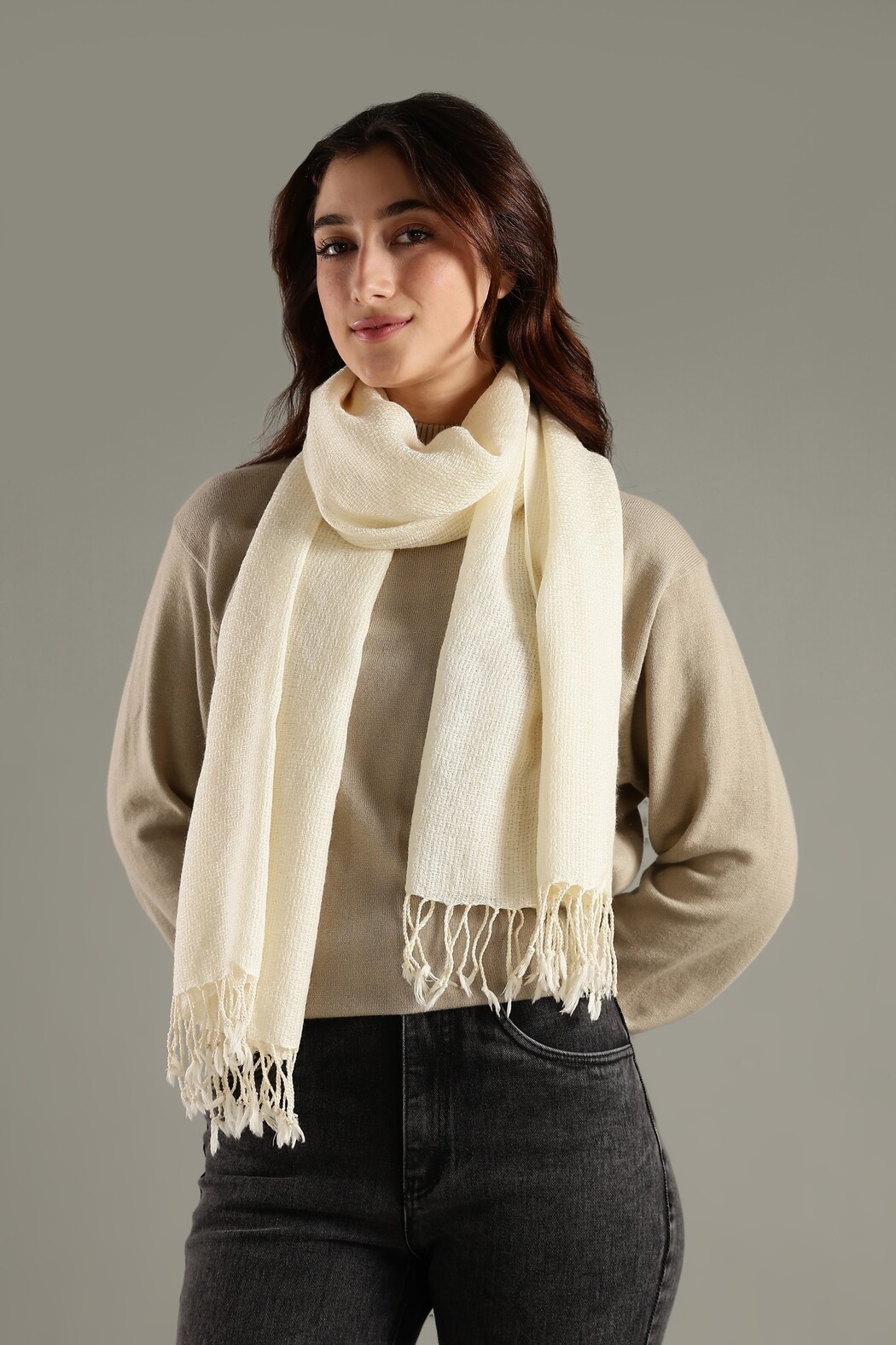 Scarf (Adha) - Merino Wool (180x75cm) - Image 4