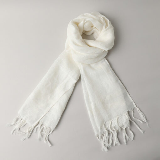Green Tailor linen scarf