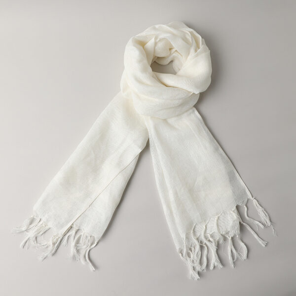 linen scarf