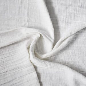 Cotton Double Gauze Fabric: Soft, Breathable & Sustainable! Perfect for comfy clothes & baby essentials. Shop eco-friendly fabric!