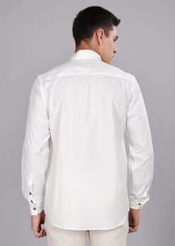 men's shirt back side