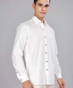 Men's shirt from green tailor