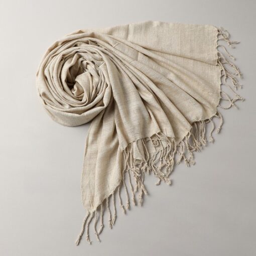 Wild silk or peace silk scarf