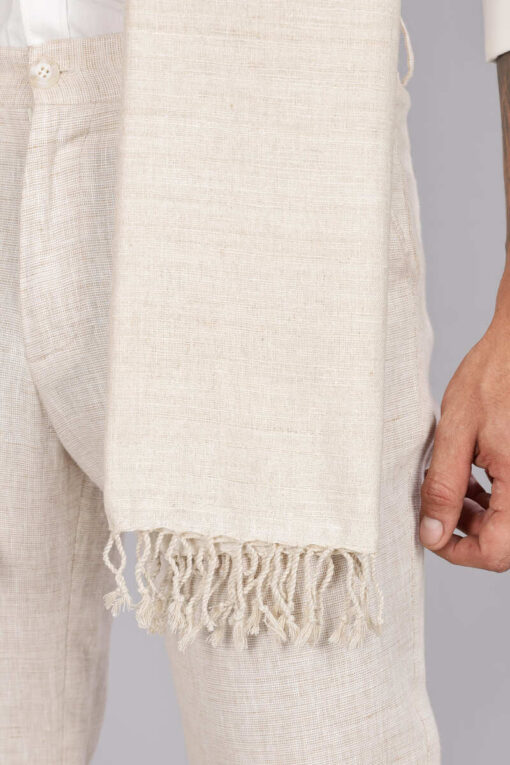 Scarf (Sahana) - Wild Silk / Peace silk (180x60cm) - Image 4