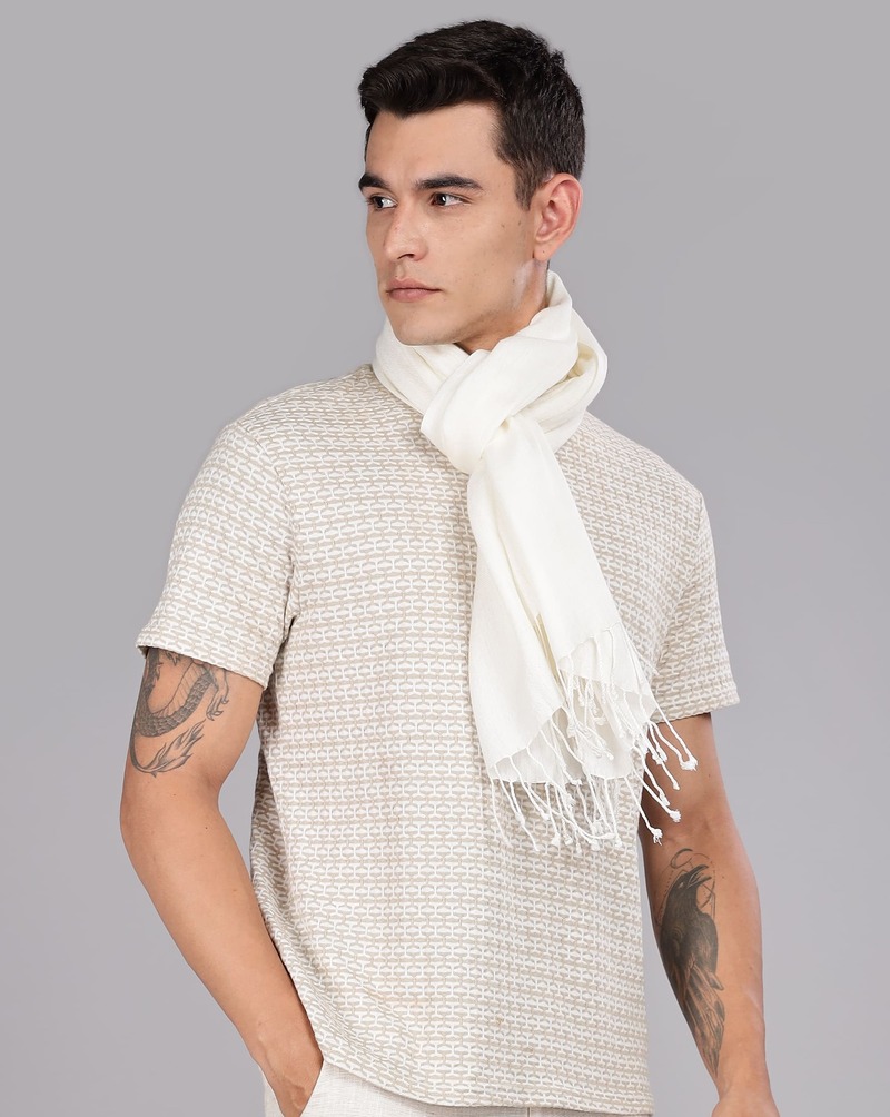 Scarf (Richuta) - 50% Wool & 50% Modal (180 x 75cm)