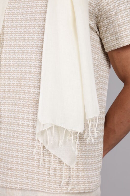 Scarf (Smita) - 70% Wool & 30% Silk (180x75cm) - Image 3