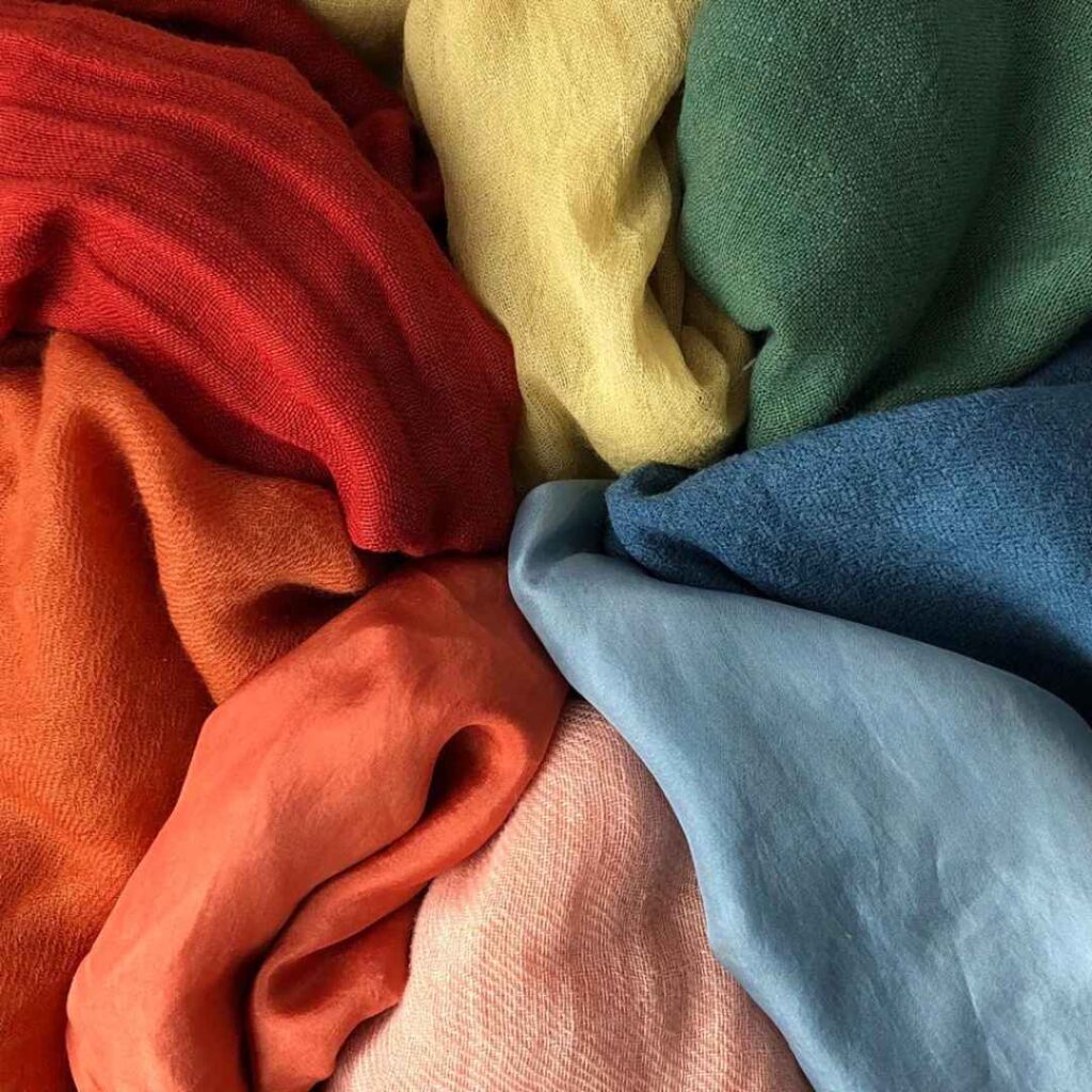 Naturally Dyed Fabrics