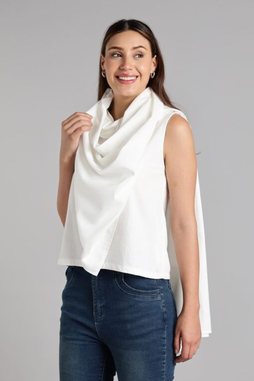 Scarf (Garima) - Recycled Cotton (200x65cm) - Image 2