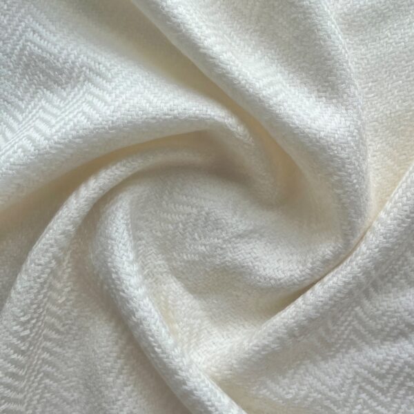 nidhi wool silk blend fabric