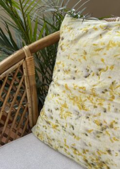 Cushion Cover - Ecoprint - Linen