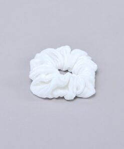 silk scrunchie velvet Green Tailor