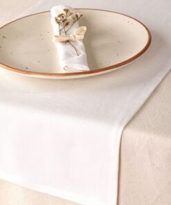 white table runner from Green Tailor