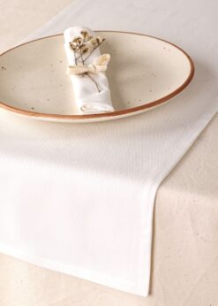 white table runner from Green Tailor