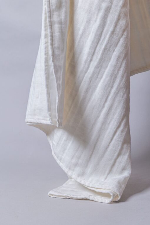 Baby Swaddle Wrap - Double Gauze Wrinkle (70 x 70 cm) - Image 3