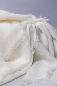 white wool square