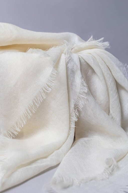 white wool square