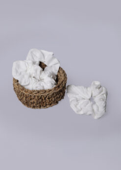 Cotton scrunchie