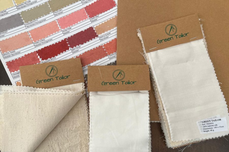 Fabric Samples Green Tailor: Discover a world of sustainable luxury fabrics. Explore textures, envision creations & embrace eco-friendly design.